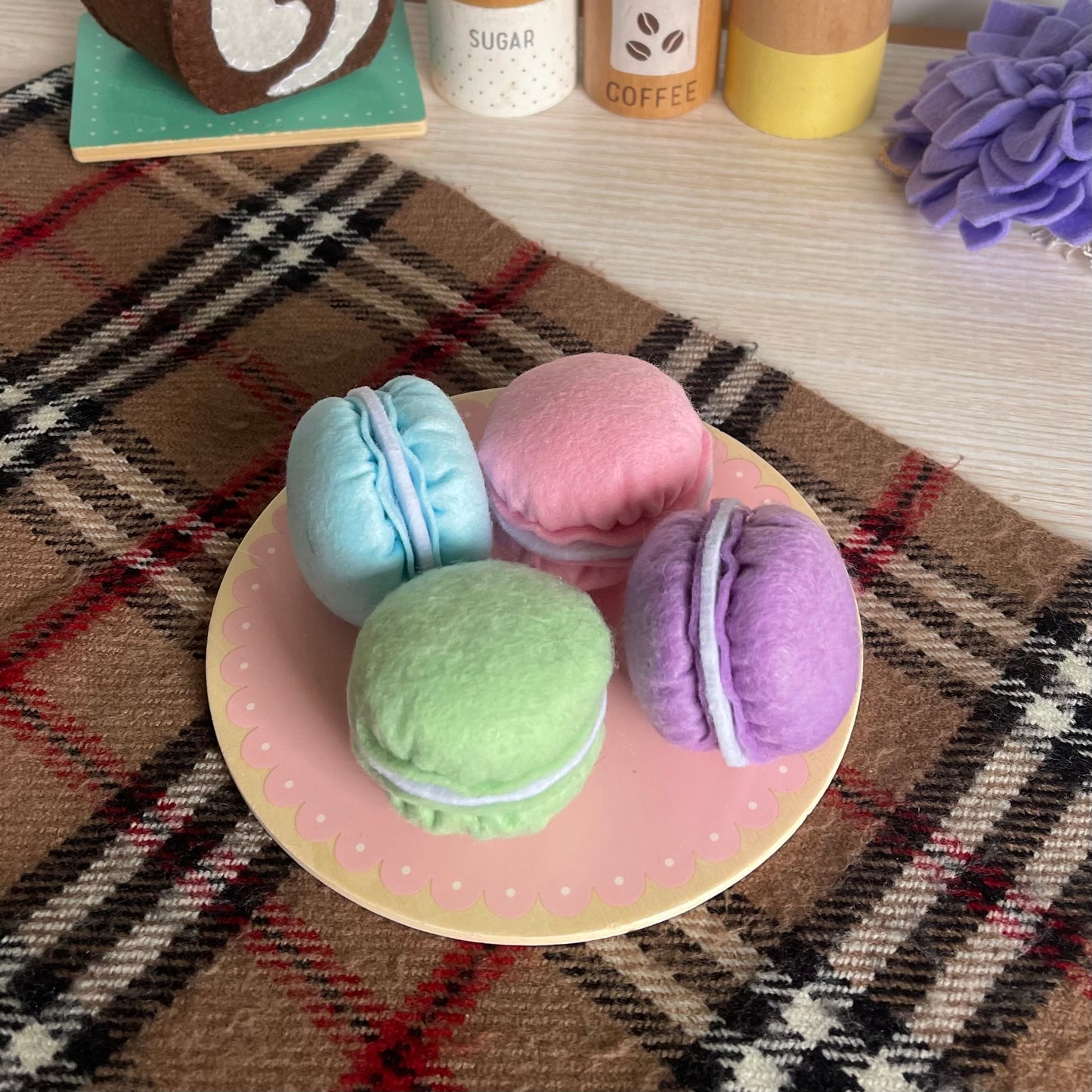 Felt Macarons - Set of 4