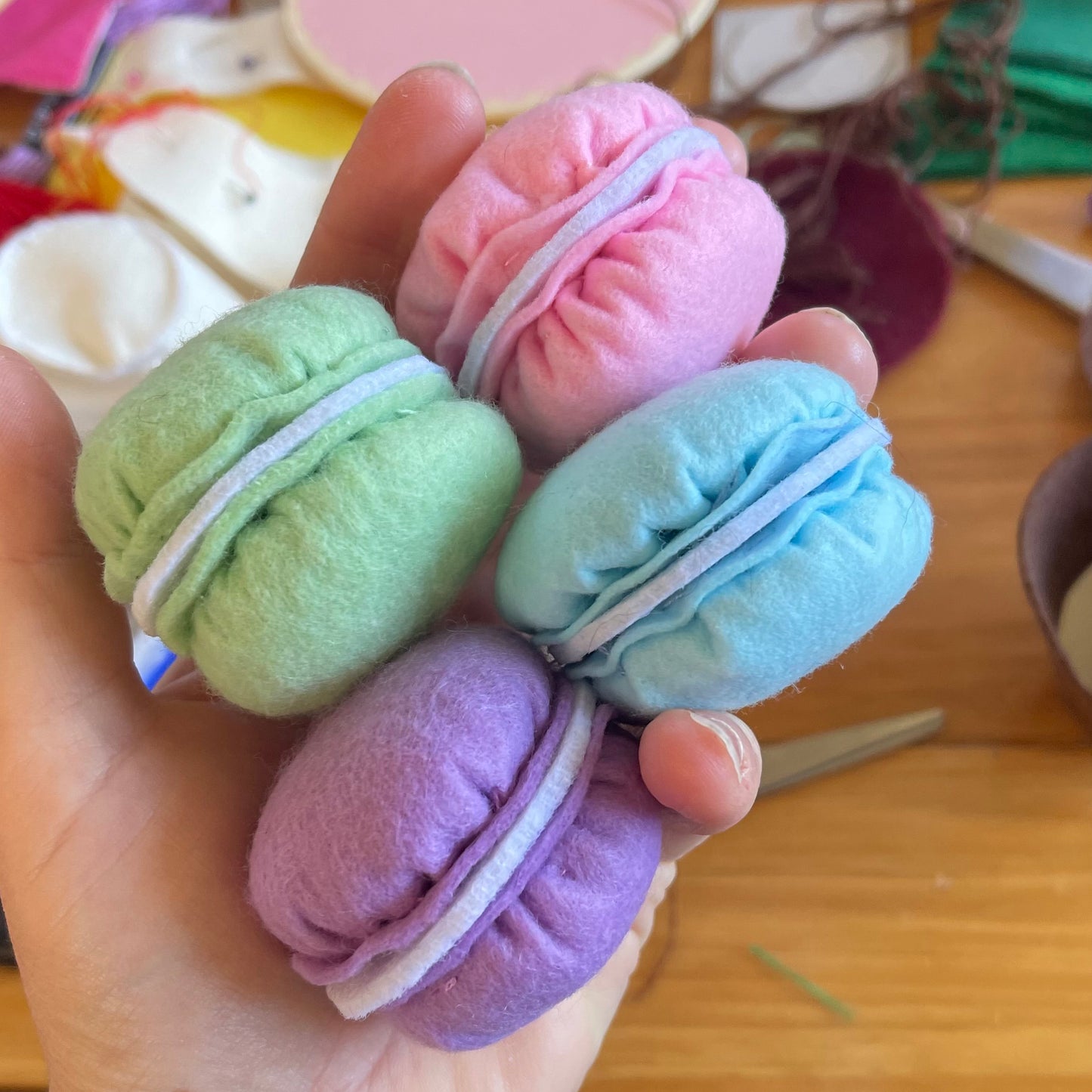 Felt Macarons - Set of 4