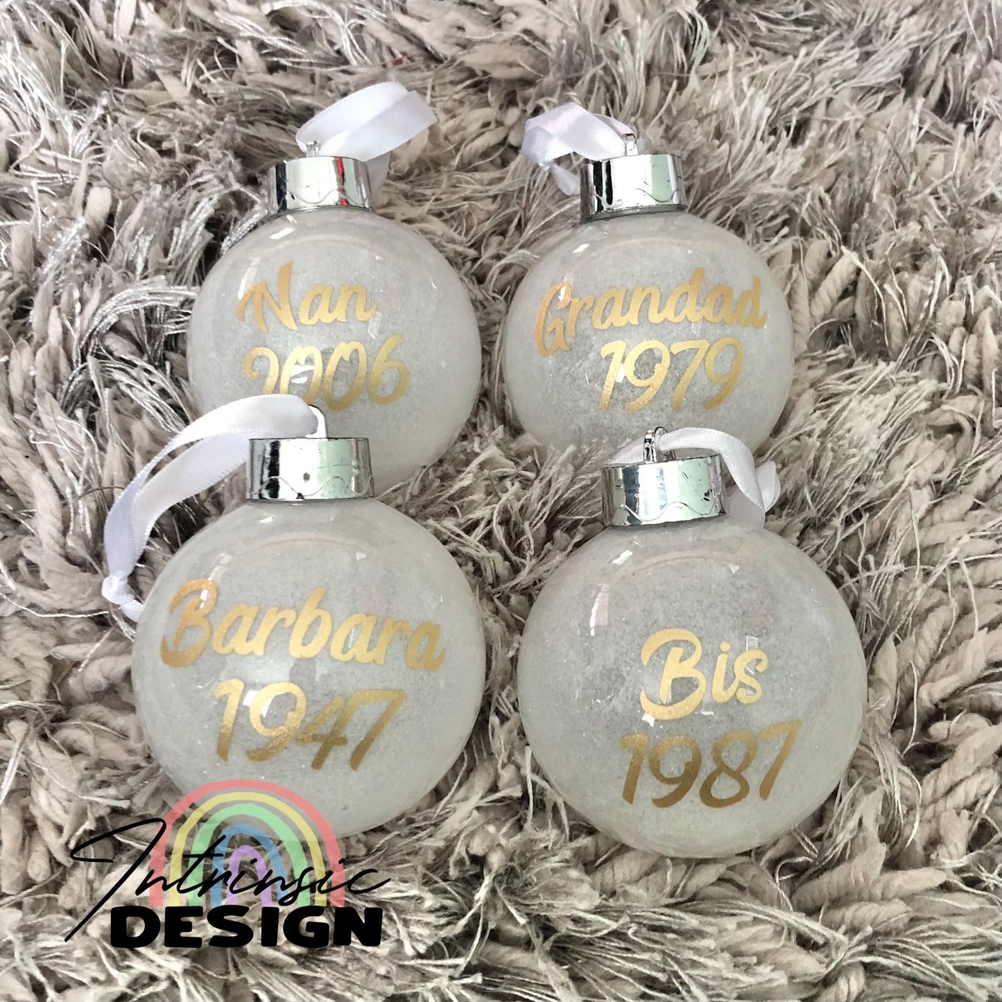 Personalised Baubles