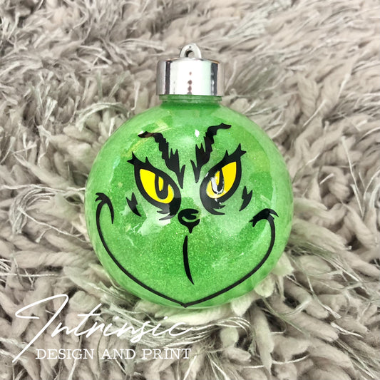 Grinch bauble